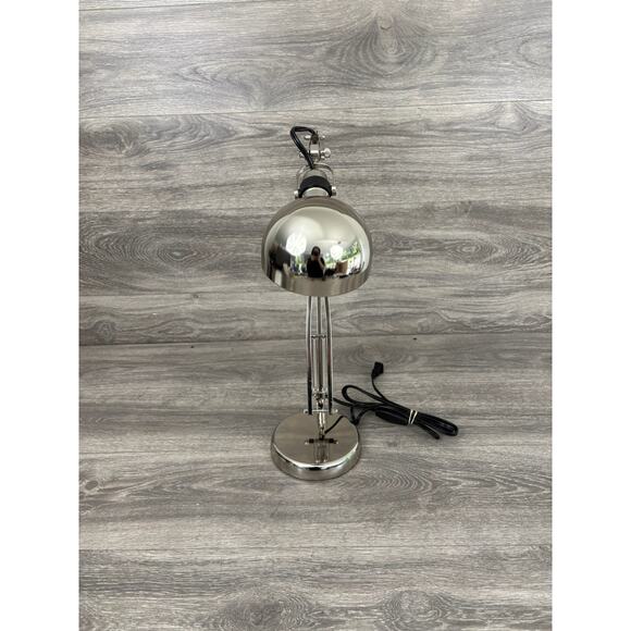 Ikea Forsa Vintage Chrome Architect's Desk Work Lamp Light - Picture 6 of 10